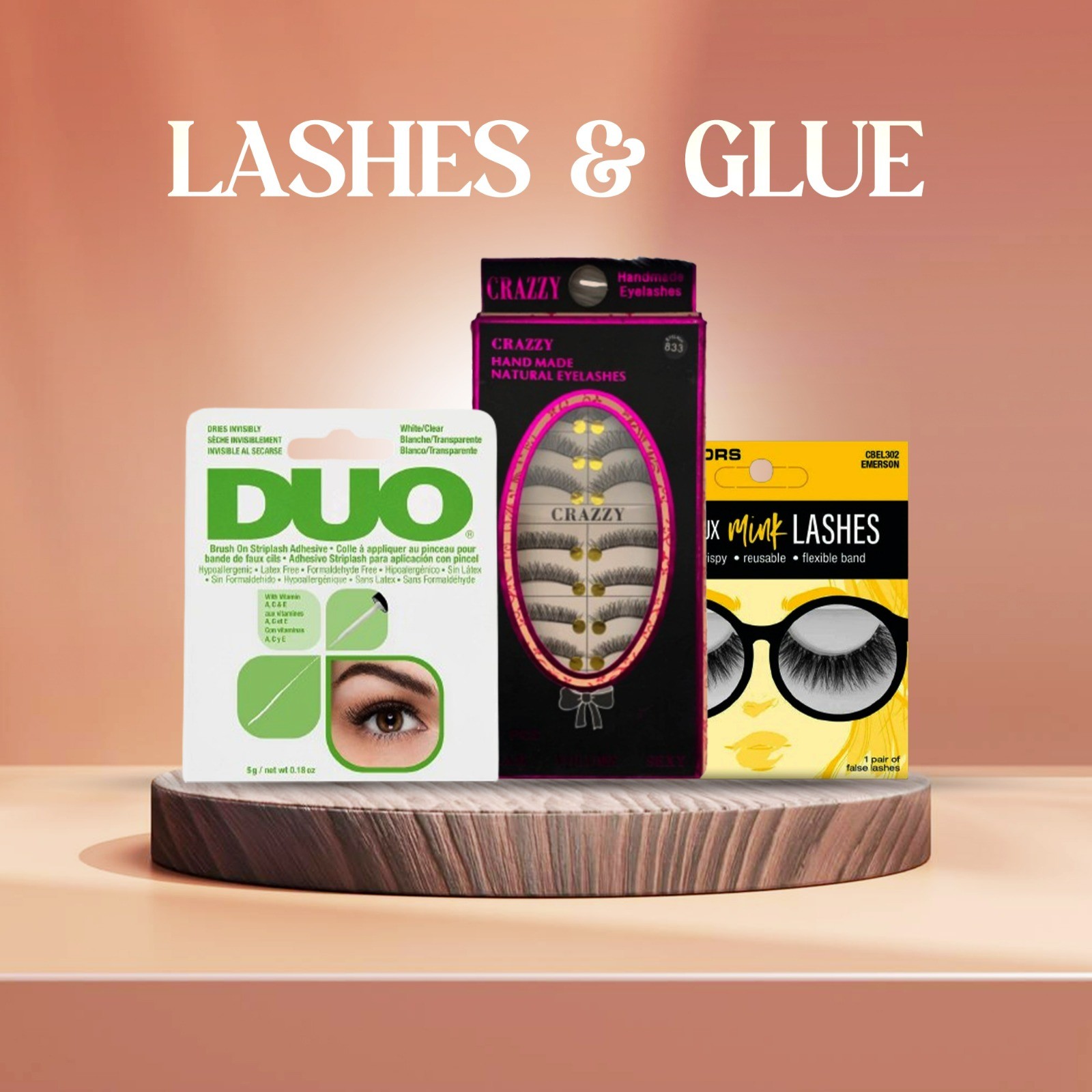 LASHES & GLUE